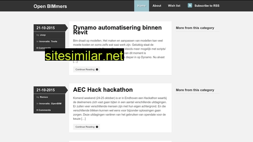 openbimmers.nl alternative sites