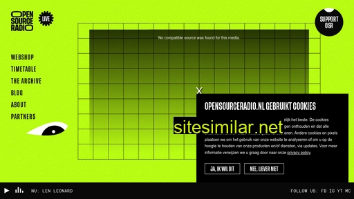opensourceradio.nl alternative sites