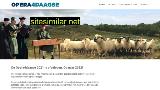 opera4daagse.nl alternative sites