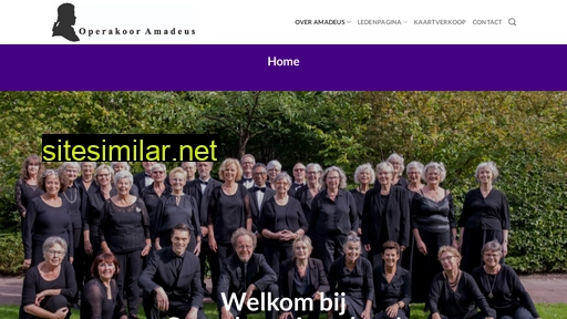 operakooramadeus.nl alternative sites