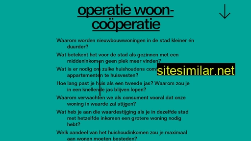 operatiewooncooperatie.nl alternative sites