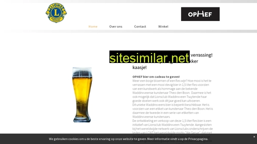 ophefbier.nl alternative sites
