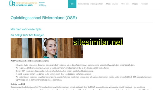 opleidingsschool-rivierenland.nl alternative sites