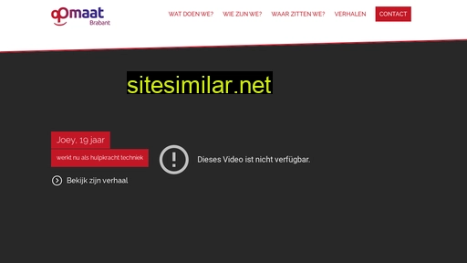 opmaatbrabant.nl alternative sites
