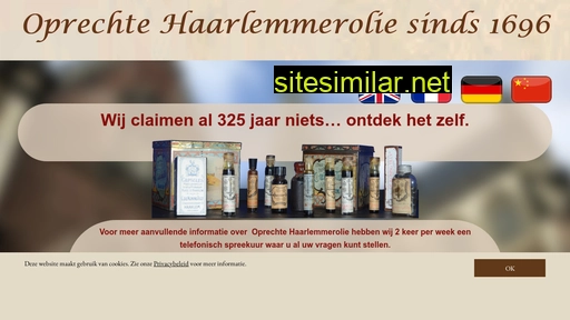 oprechtehaarlemmerolie.nl alternative sites
