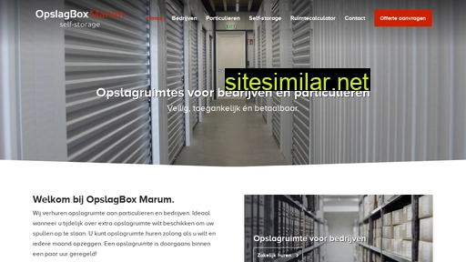 opslagboxmarum.nl alternative sites