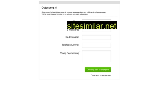 optenberg.nl alternative sites