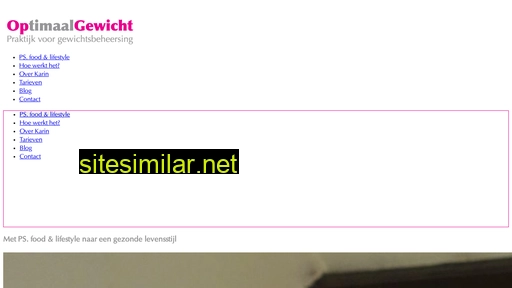 optimaalgewicht.nl alternative sites