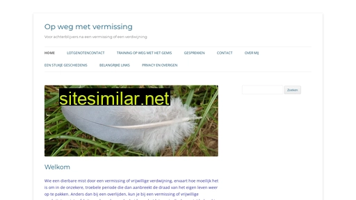opwegmetvermissing.nl alternative sites