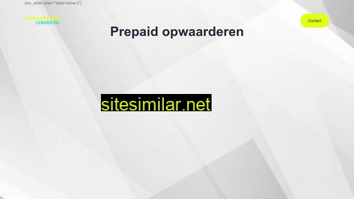 opwaarderenlebara.nl alternative sites