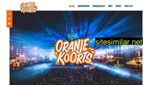 oranjekoortsfestival.nl alternative sites