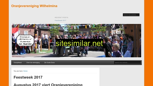 Oranjevereniging-wilhelmina similar sites