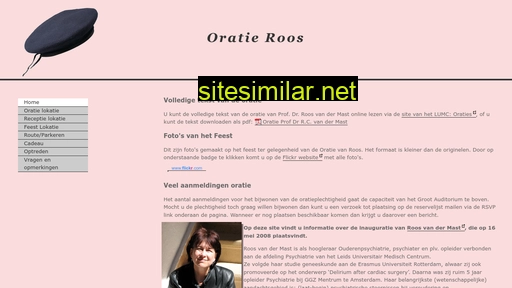oratieroos.nl alternative sites