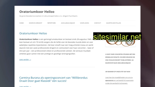 oratoriumkoorheiloo.nl alternative sites