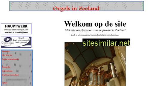 orgelsinzeeland.nl alternative sites