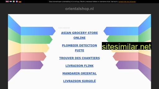 orientalshop.nl alternative sites