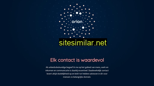 orion-advies.nl alternative sites