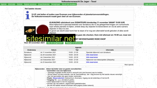 oriontexel.nl alternative sites