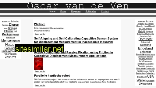 oscarvandeven.nl alternative sites