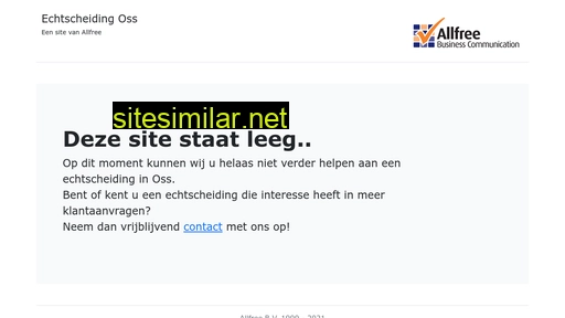 oss-scheiding.nl alternative sites