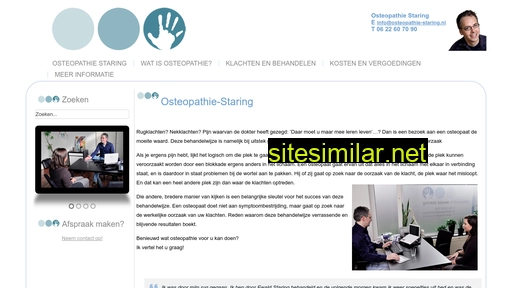 Osteopathie-staring similar sites