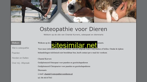 osteopathievoordieren.nl alternative sites
