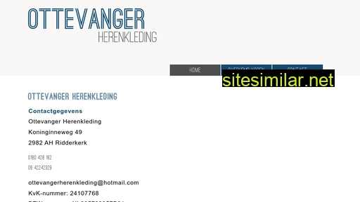 ottevangerherenkleding.nl alternative sites