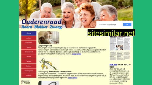 ouderenraadhoorn.nl alternative sites
