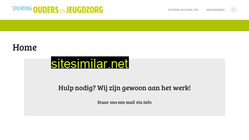 oudersenjeugdzorg.nl alternative sites