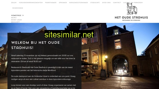 oudestadhuis.nl alternative sites