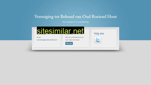 oudroeiendhout.nl alternative sites