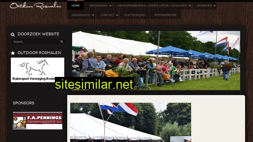 outdoorrosmalen.nl alternative sites
