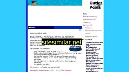 outlet-pool.nl alternative sites