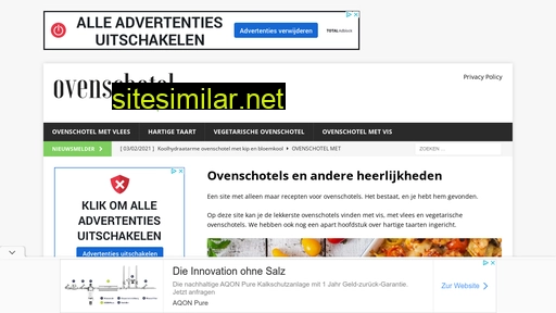 ovenschotelrecept.nl alternative sites