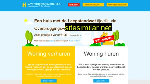 overbruggingsverhuur.nl alternative sites