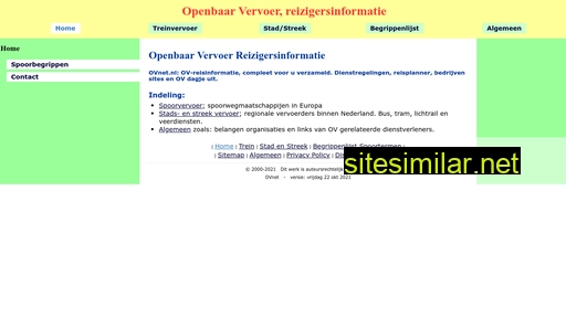 ovnet.nl alternative sites