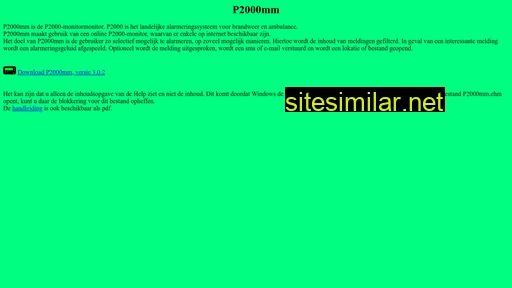 p2000mm.nl alternative sites