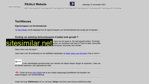 pa3ajj.nl alternative sites