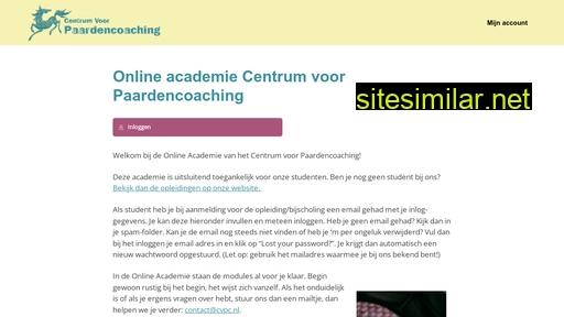 paardencoachacademie.nl alternative sites