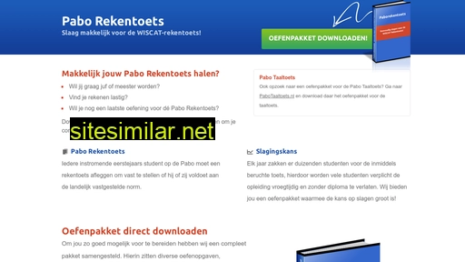 paborekentoets.nl alternative sites