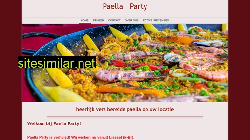 paellaparty.nl alternative sites