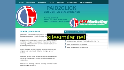 paid2click.nl alternative sites