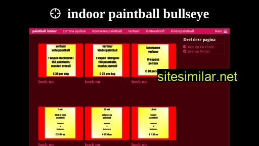 paintballbullseye.nl alternative sites