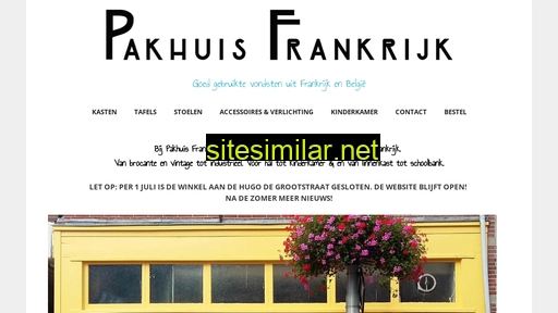 pakhuisfrankrijk.nl alternative sites