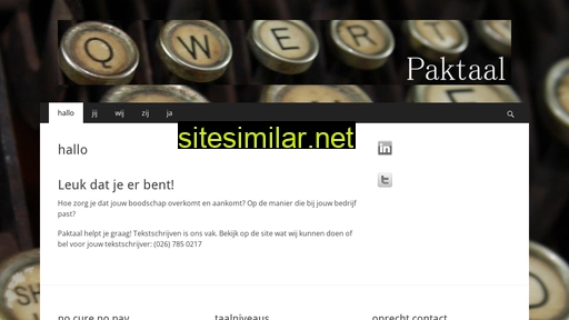 paktaal.nl alternative sites