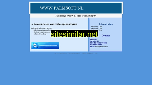 Palmsoft similar sites