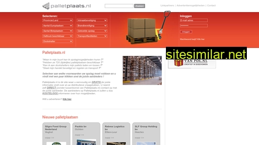 palletplaats.nl alternative sites