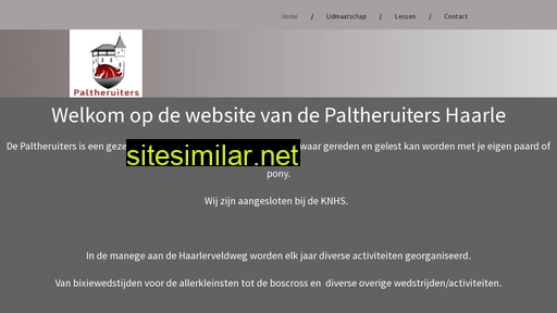 paltheruitershaarle.nl alternative sites