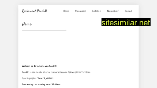 pand81.nl alternative sites