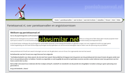 paniekaanval.nl alternative sites